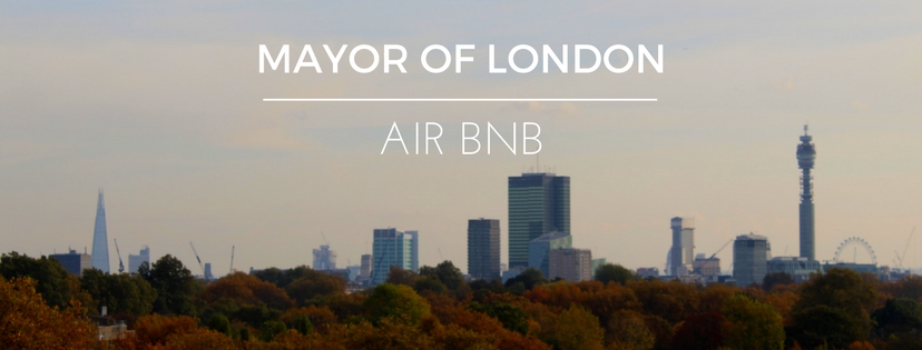 The Mayor of London v Air BnB