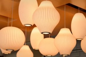 Lamps for bathroom, Interior design 