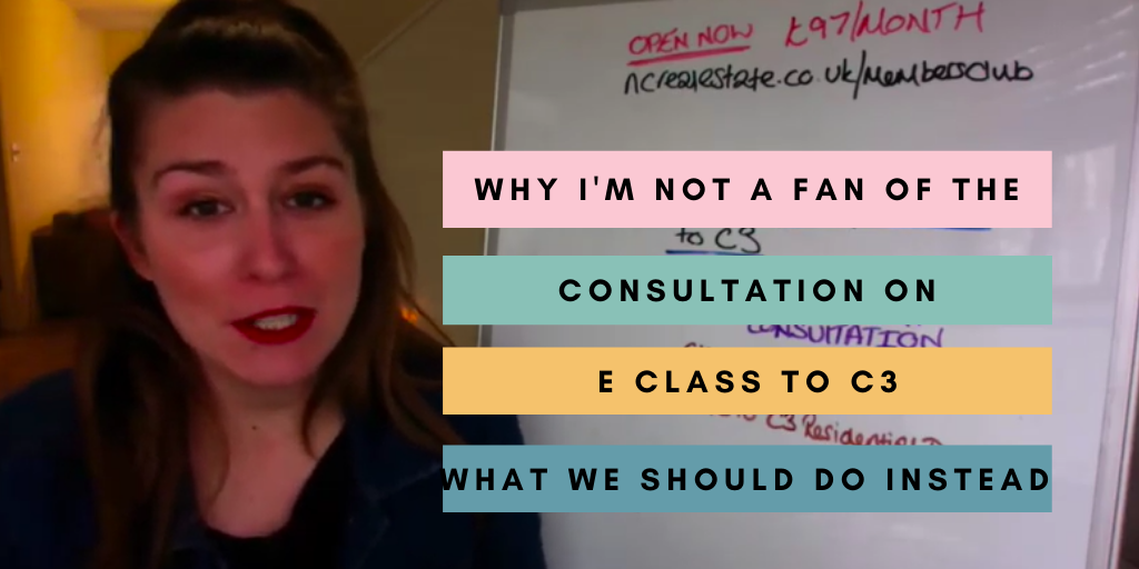 Why I’m not a fan of the consultation on E class to C3 – What we should do instead